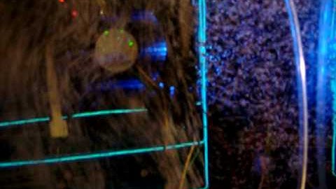 Aquarium computer submerged in Mineral oil No2