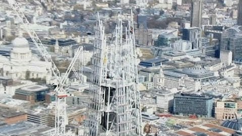 Amazing timelapse video of the Shard