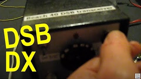 7 MHz QRP DX with the Beach 40 DSB transceiver