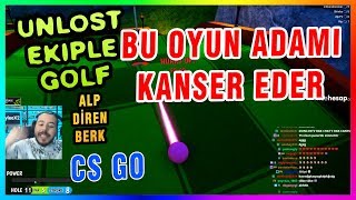 UNLOST GOLF OYUNUNDA ÇILDIRDI AŞIRI KOMİK GOLF OYUNU