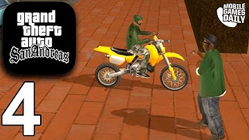 GRAND THEFT AUTO San Andreas Mobile - Gameplay Story Walkthrough Part 4 (iOS Android)