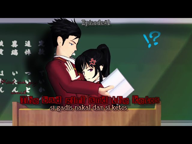 The bad girl and the ketos•|Episode 1|•drama sakura school simulator [By:peanut candy] class=