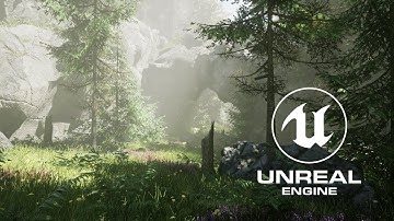 Forest Scene - Unreal Engine 4 Speed Level Design