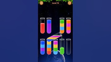 Water Sort Game Level - 79 Without Boosters | Puzzle Games #entertainment #puzzle #games