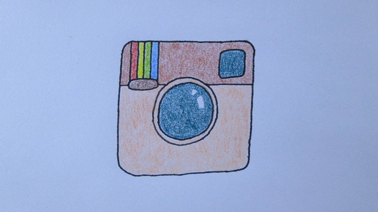 Cómo dibujar el logotipo de Instagram - YouTube