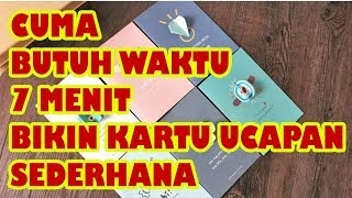 CUMA 7 MENIT BIKIN KARTU UCAPAN SEDERHANA screenshot 1