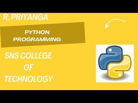 OVERVIEW OF PYTHON | PYTHON PROGRAMMING | SNSINSTUTIONS