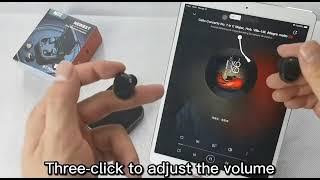 M22 two pairs in one || tws earbuds || Miss Bracelet || unboxing - features - testing #unboxing #tws