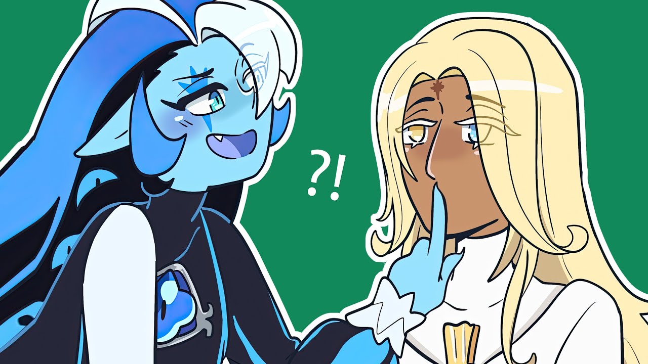 What Do You Mean? 🤫┃Pure Vanilla x Shadow Milk (ShadowVanilla)┃Cookie Run Kingdom Comic Dub