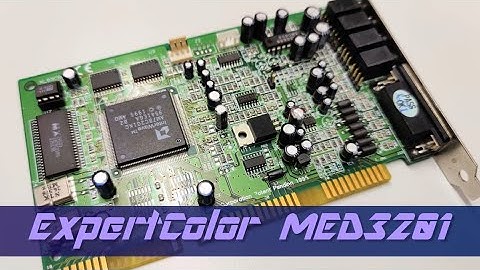 ExpertColor MED3201 (AMD InterWave) playing DOOM, DOOM II and DESCENT music (General Midi)