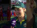 From rising star to #T20WorldCup Champion, Georgia Voll is living the dream 😍