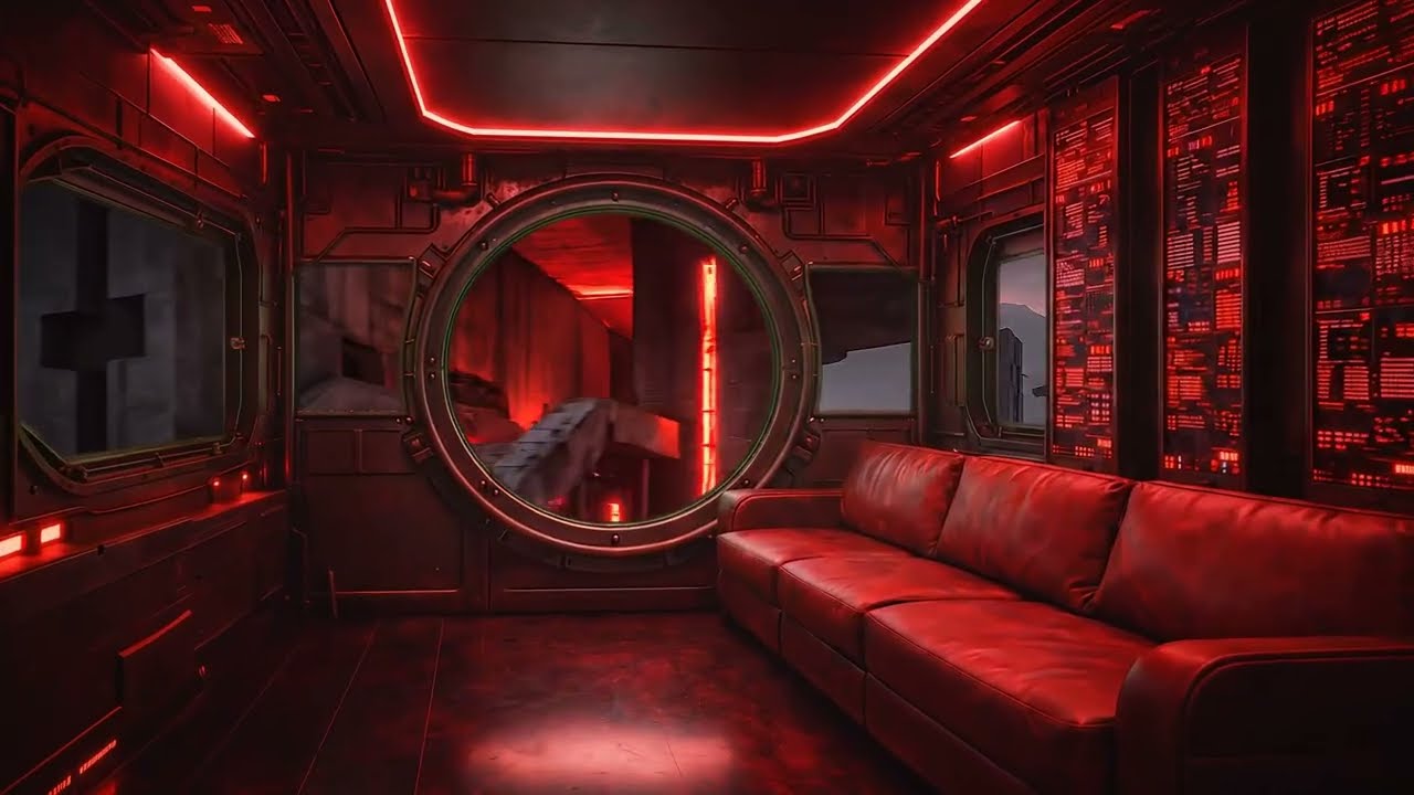 Red Sector Flow — Ambient Electronic Music for Deep Focus