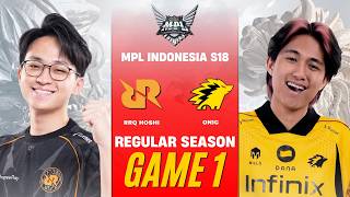 [GAME 1] RRQ HOSHI vs ONIC ID MPL ID S18 REGULAR SEASON | RRQ vs ONIC screenshot 3