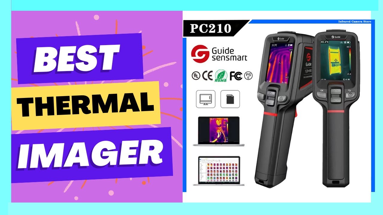 Guide PC210 Thermal Imaging Camera Infrared Resolution 256x192 Thermal ...
