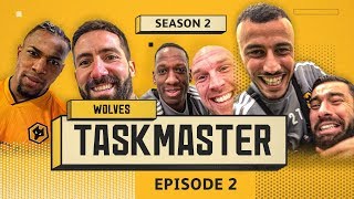MOUTINHO, SAISS, BOLY AND PATRICIO CAUSE CARNAGE AT MEDIA DAY! WOLVES TASKMASTER | SELFIE CHALLENGE