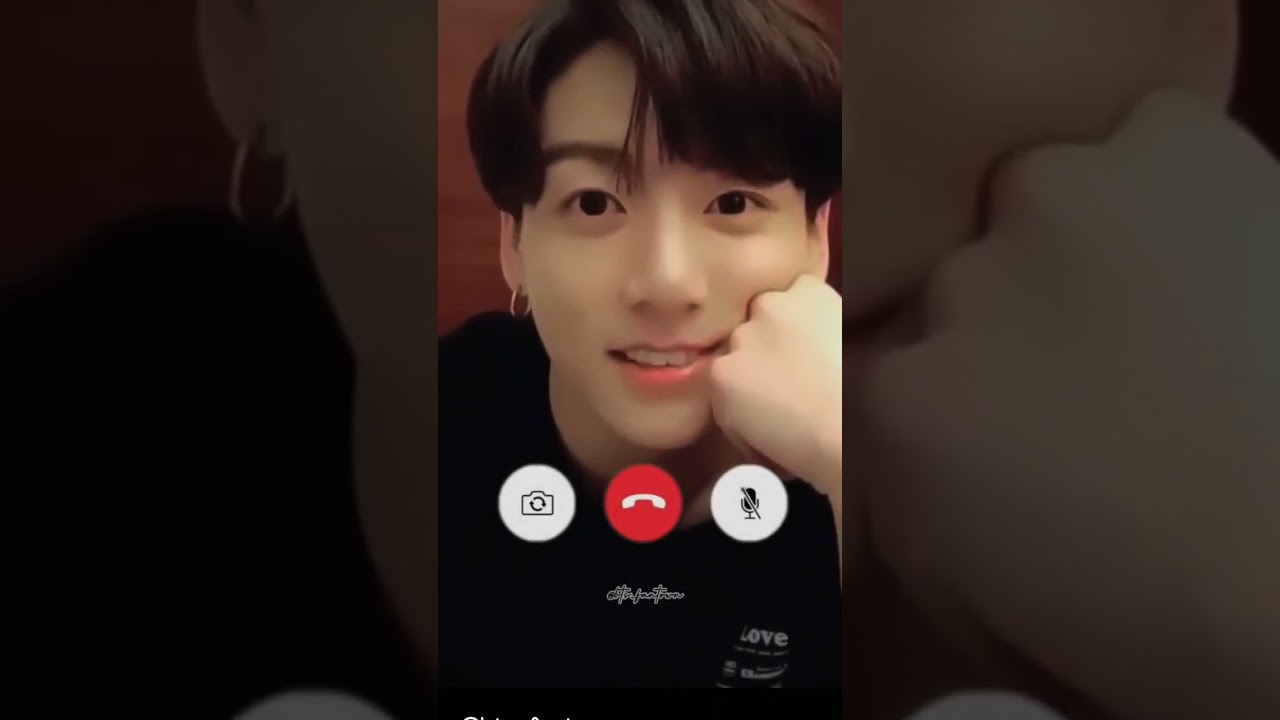 pov: video call with jungkook/bts/jungkook