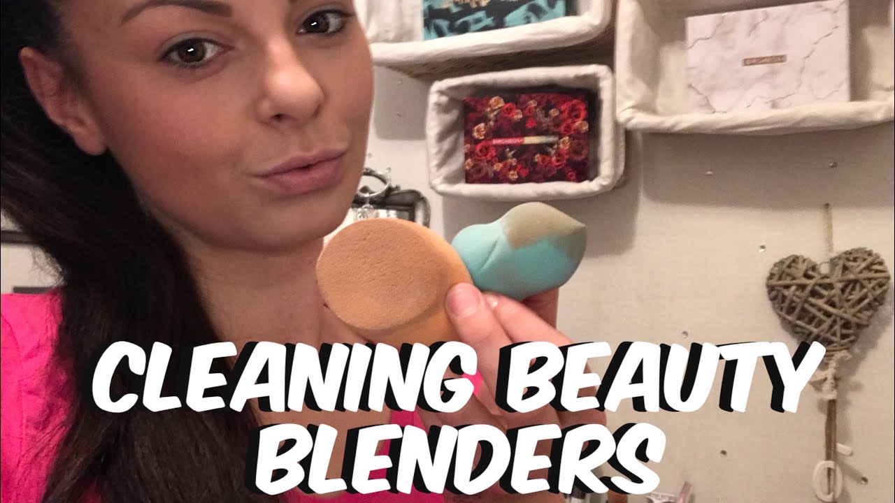 How To Get Your Make Up Beauty Sponge Clean / Germ Free / Danielles Tube
