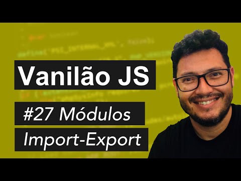 Vídeo: O que a exportação de módulo faz?