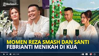 Download Lagu MOMEN Reza Smash Menikah dengan Santi Febrianti di KUA, Naik Moge Berdua usai Ijab Kabul MP3