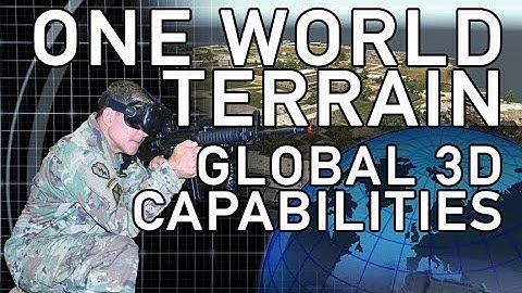 One World Terrain: Geospatial Data at the Point of Need