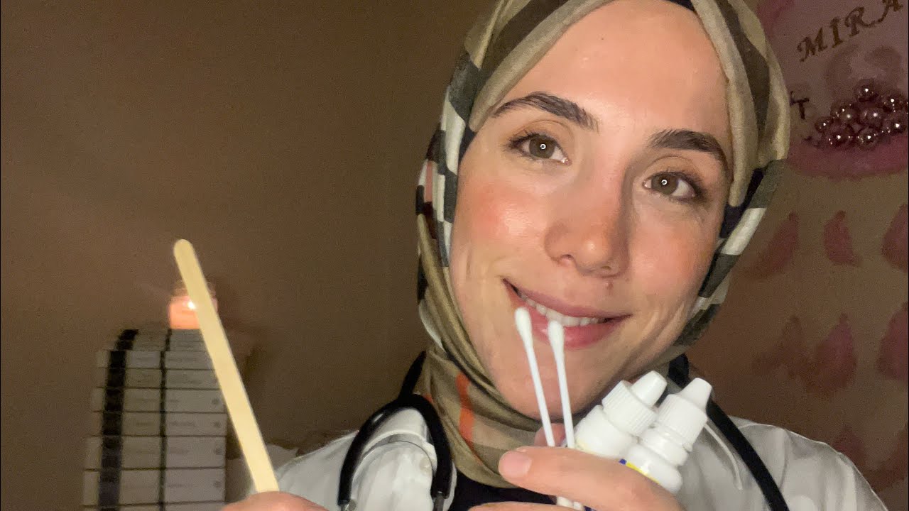 ASMR | Doktor Roleplay 2 | Seni Muayene Ediyorum | Türkçe Asmr #keşfet #türkçeasmr #asmr #roleplay