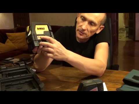 Лазерные уровни BOSCH BL2L и DEWALT O822.