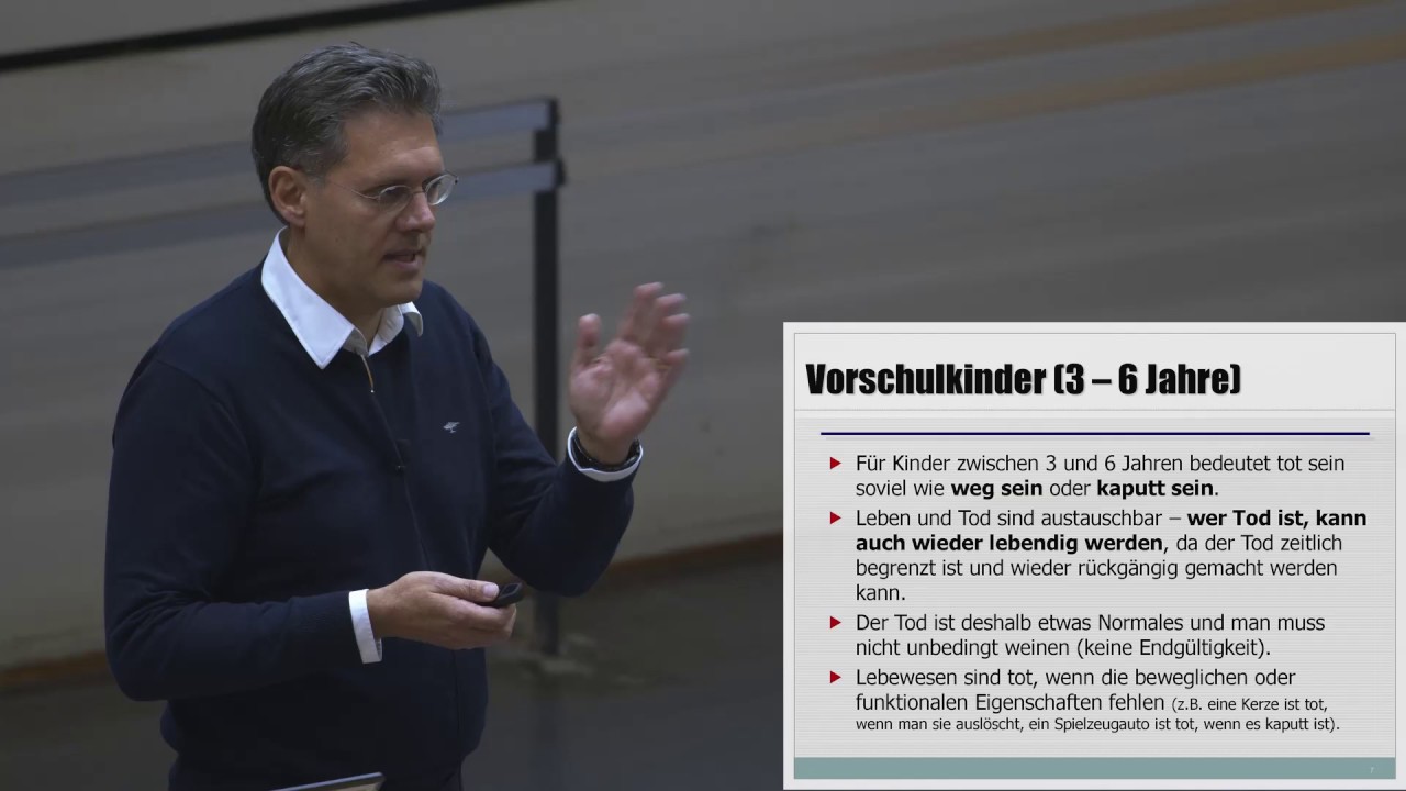 Prof. Dr. Gernot Brauchle: Wie man mit Kindern über den Tod spricht