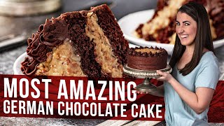 The Most Amazing German Chocolate Cake