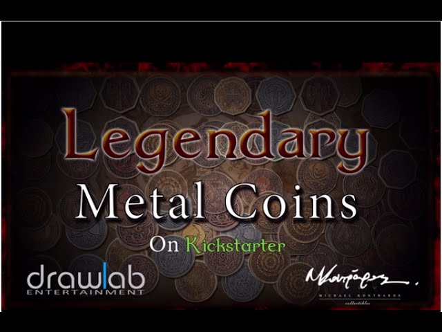 Legendary Metal Coins  Drawlab Entertainment