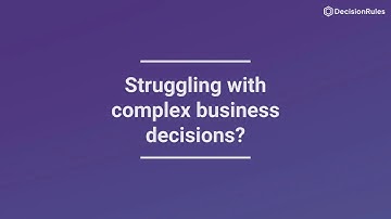 Introducing the DecisionRules Workflow Engine