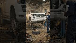 Toyota Land Cruiser LC300 Full Restoration "FROM RUST TO LUXURY!" ✨ #automobile