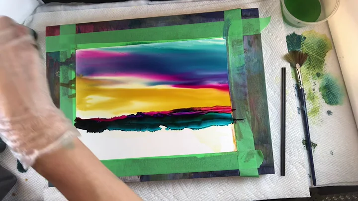 Intuitive Mountain Painting