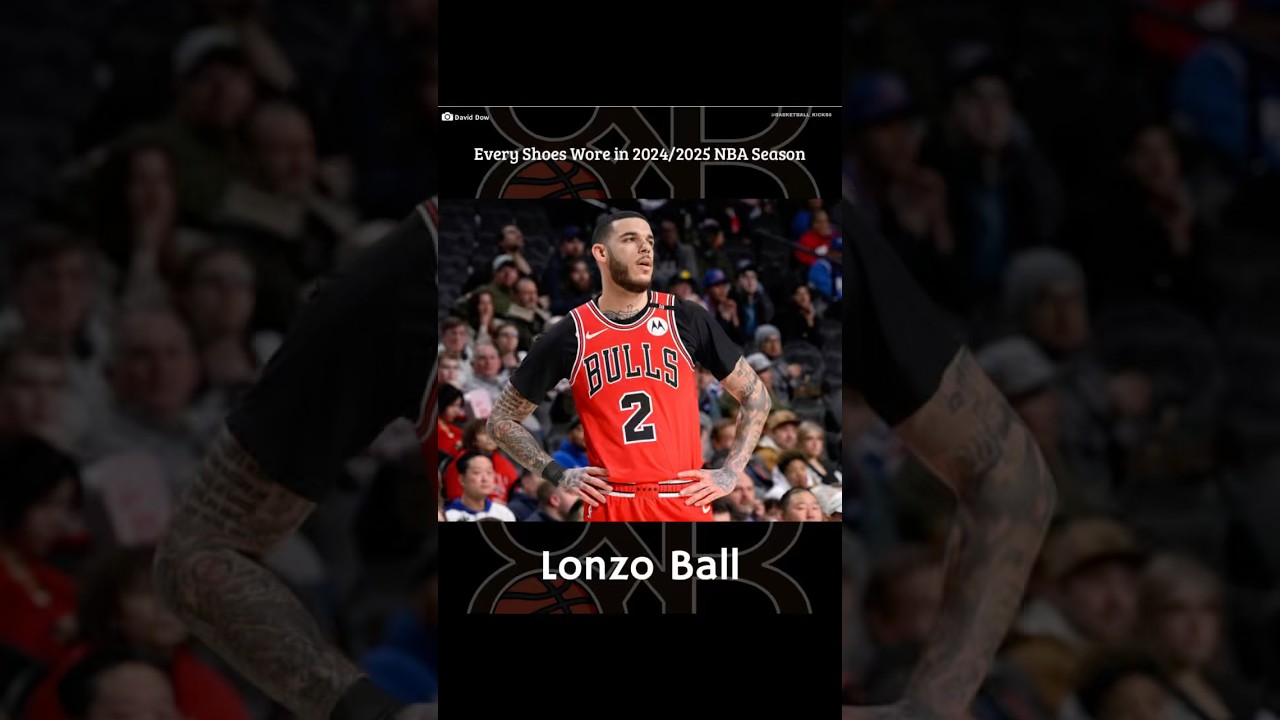 Every shoes wore in 2024/2025 NBA Season - Lonzo Ball 