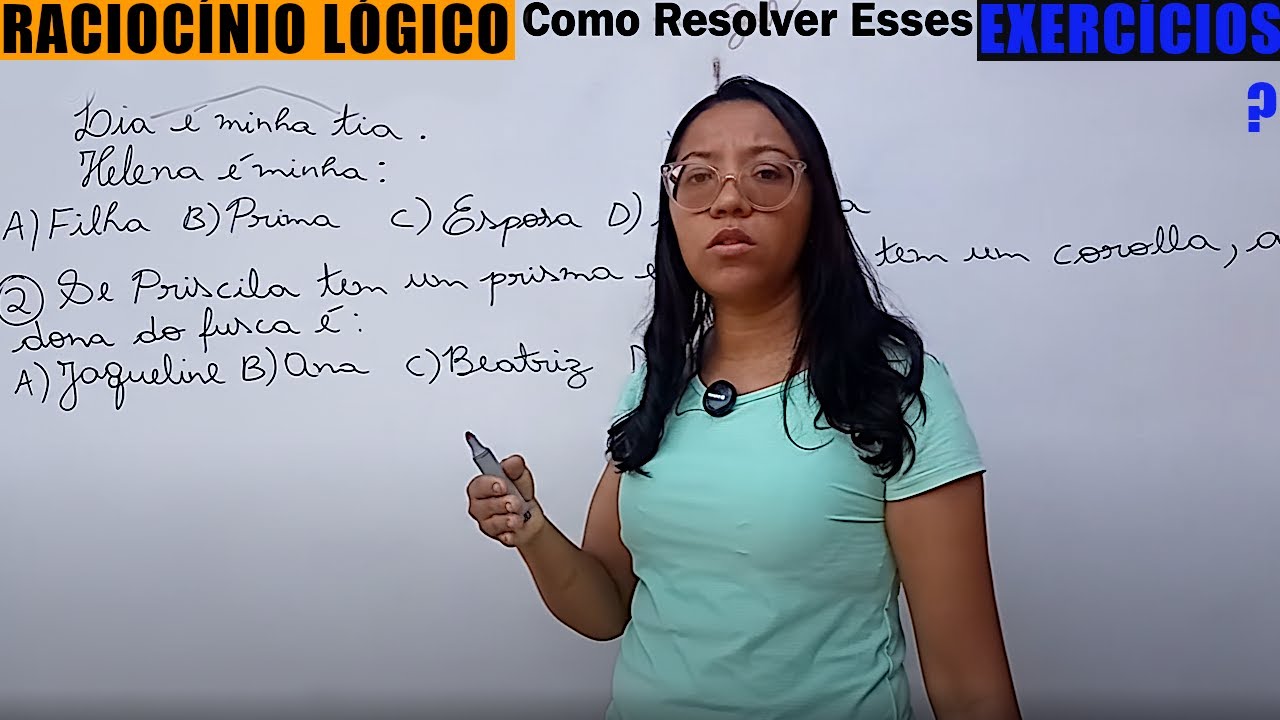 Raciocínio lógico como resolver exercícios passo a passo de forma fácil e rápida