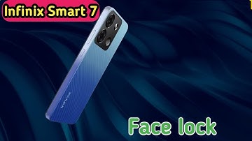 How to set face lock in Infinix Smart 7,Infinix Smart 7 mein face lock kaise lagaen,
