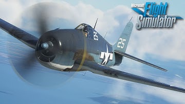 Flying Iron Simulations F6F HELLCAT - Early Preview! - MSFS