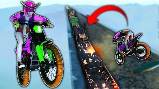 DIRT BIKING ON A SPEEDING TRAIN?! (Trials Rising)