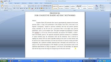 IEEE 2014 NS2 TCP CRAHN A TRANSPORT CONTROL PROTOCOL FOR COGNITIVE RADIO AD HOC NETWORKS