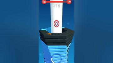 LEVEL 18 | Stack Ball 3D | Mobile Short Video Game #stackball