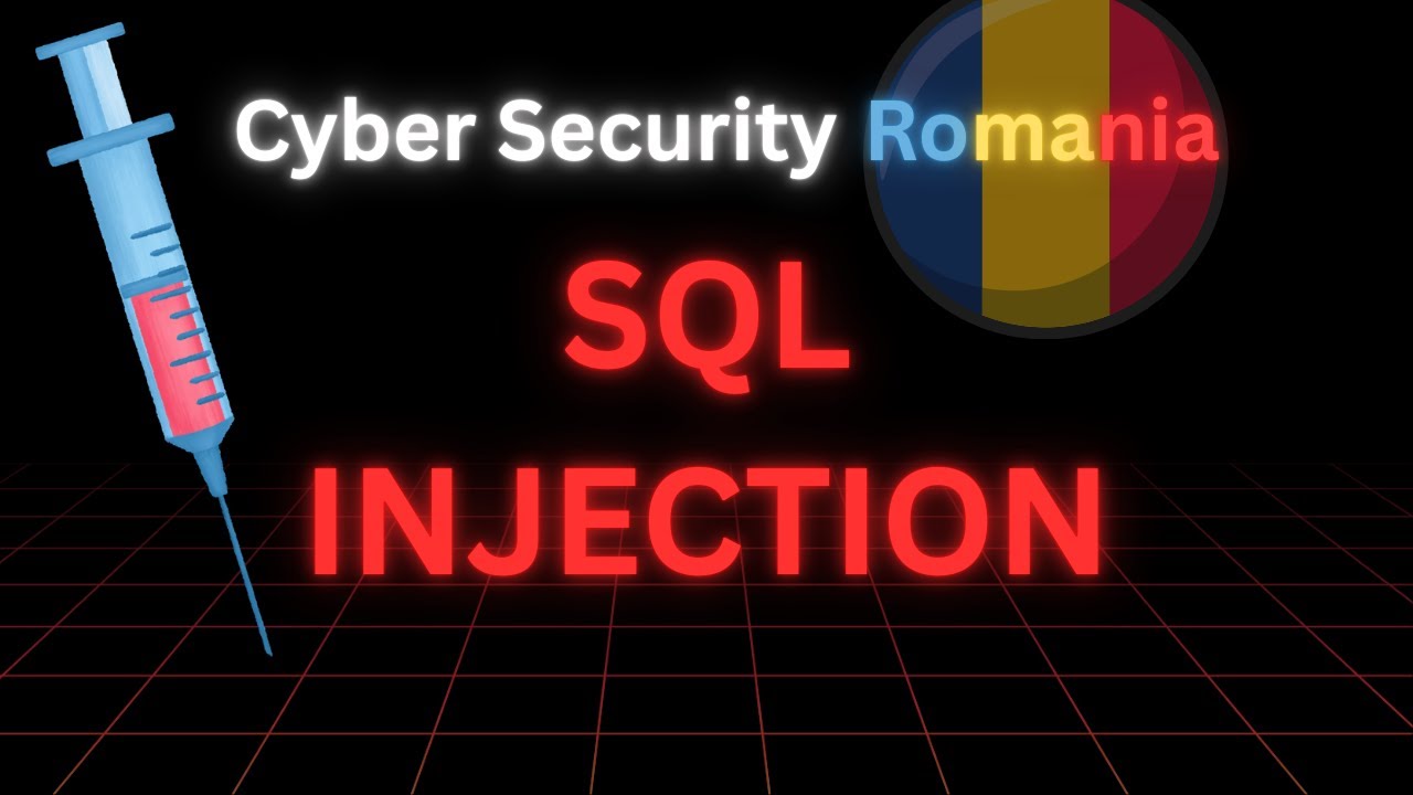 SQL Injection - Exemple Clare | Cyber Security Romania - YouTube