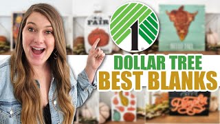 Dollar Tree's Best Blanks For Fall Decor Hacks! You Won't Want To Miss These!
