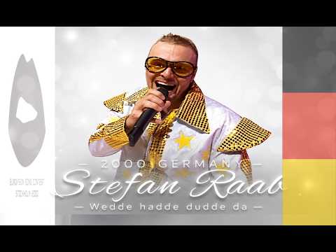 eurovision 2000 Germany 🇩🇪 Stefan Raab - Wedde hadde dudde da ᴴᴰ