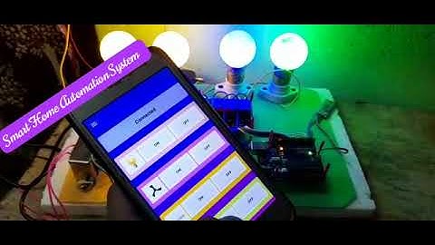 Bluetooth Based Smart Home Automation System || Major project of ECE & CSE Final year