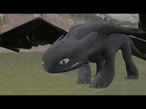 Toothless facial: Animation Test