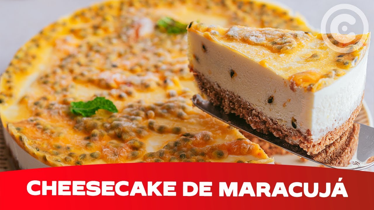 Cheesecake de Maracujá