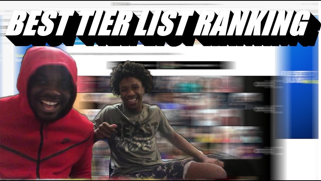 THE BEST RAPPER TIER LIST ON YOUTUBE 