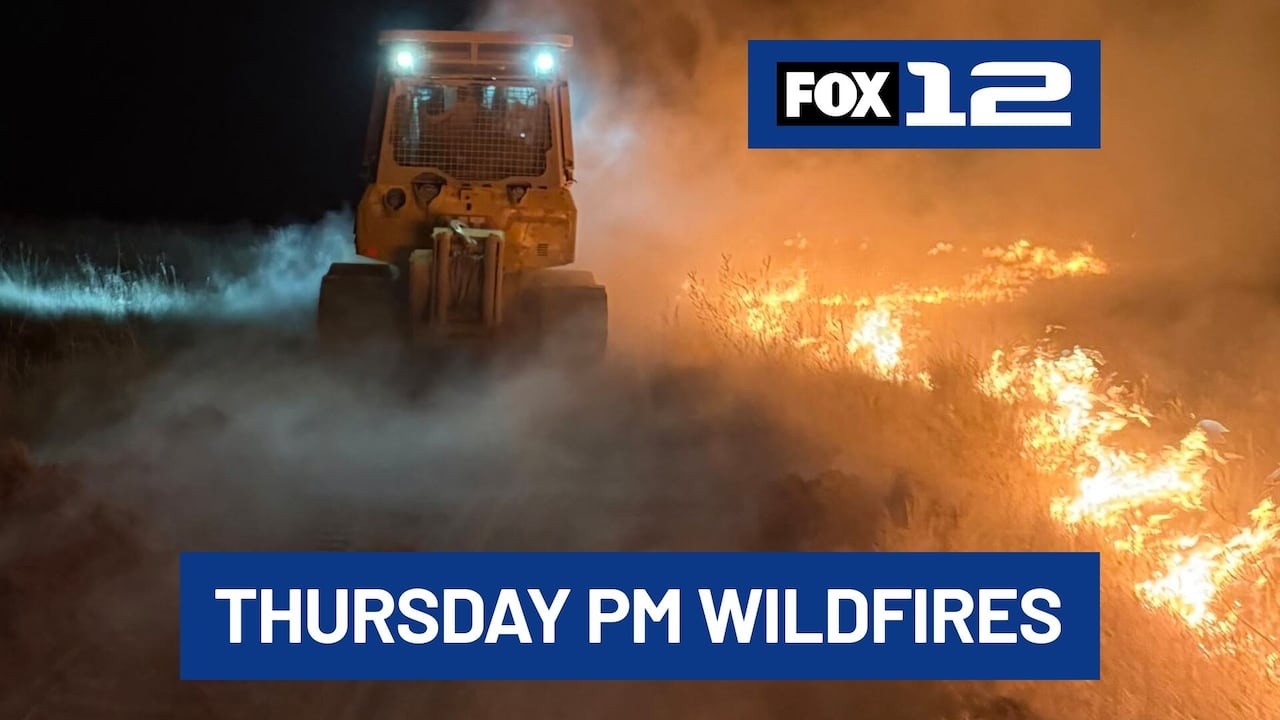Oregon wildfire updates, Thursday evening (7/23)