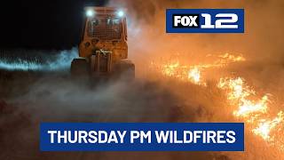 Oregon wildfire updates, Thursday evening (7/23)