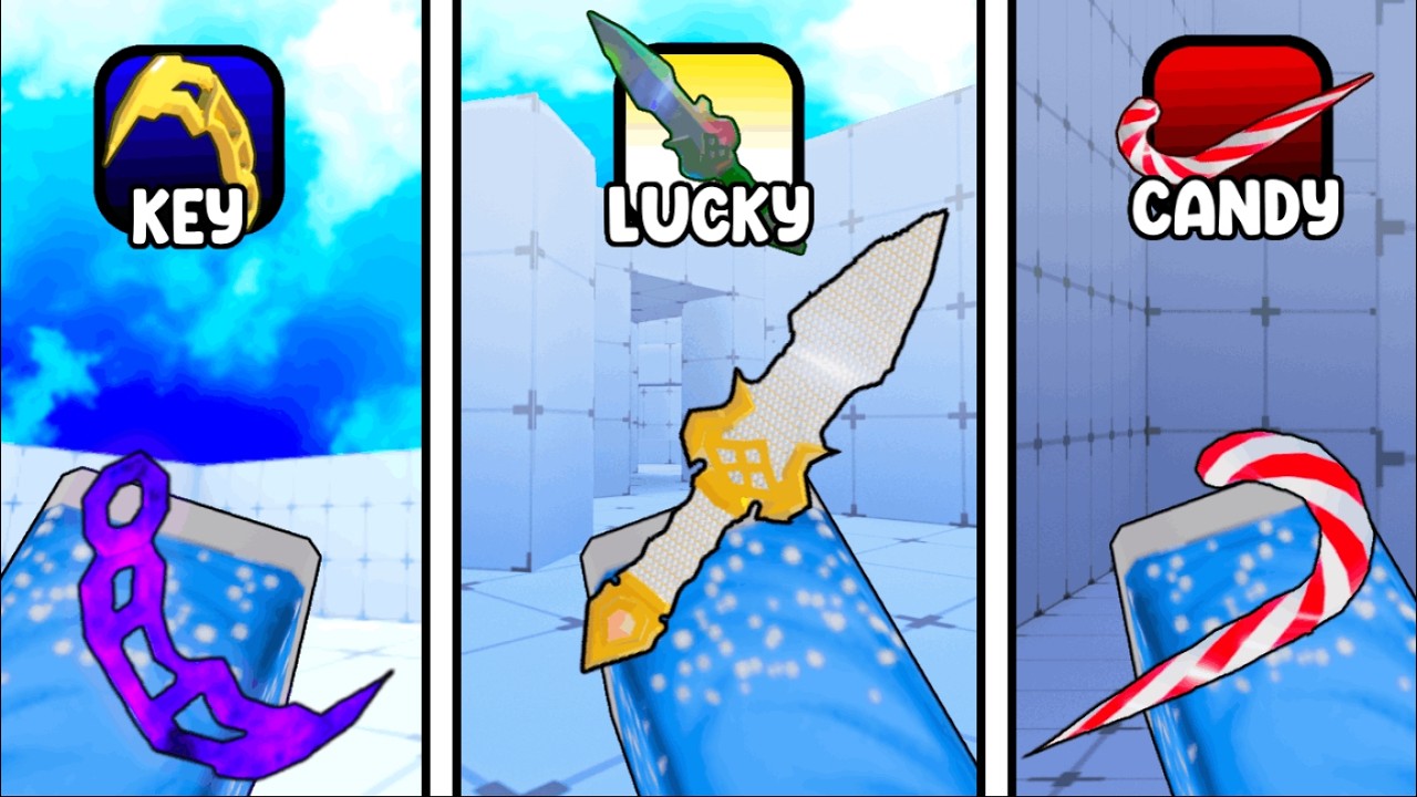 Winning With EVERY KNIFE Skin In Roblox Rivals! - YouTube