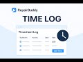 Time Tracking for Repair Businesses Made Easy – RepairBuddy Time Log Demo